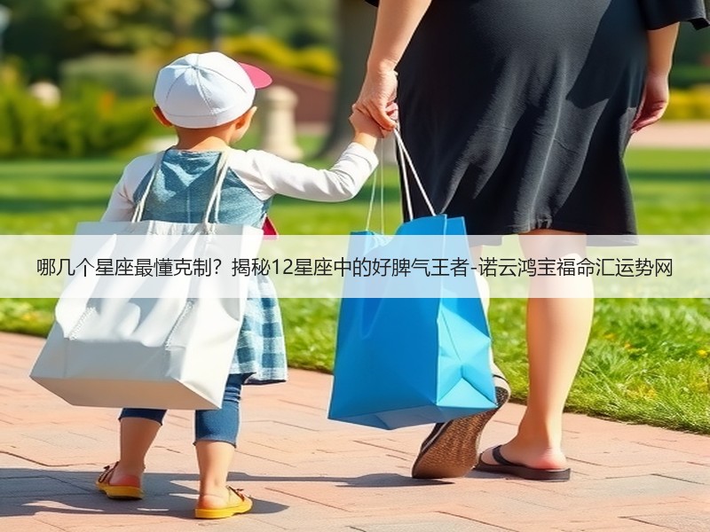 哪几个星座最懂克制？揭秘12星座中的好脾气王者-诺云鸿宝福命汇运势网