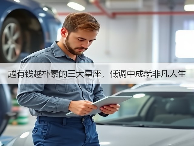 越有钱越朴素的三大星座,低调中成就非凡人生(图1) 越有钱越朴素的三大星座,低调中成就非凡人生(图1)