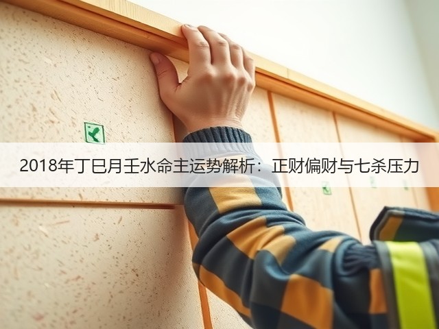 2018年丁巳月壬水命主运势解析:正财偏财与七杀压力(图1) 2018年丁巳月壬水命主运势解析:正财偏财与七杀压力(图1)