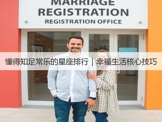 懂得知足常乐的星座排行|幸福生活核心技巧(图3) 懂得知足常乐的星座排行|幸福生活核心技巧(图3)