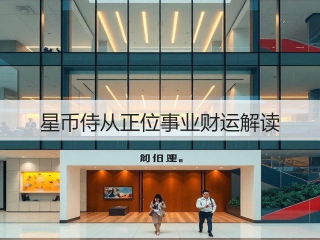 星币侍从正位事业财运解读(图3)