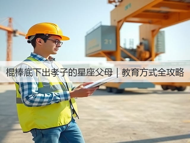 棍棒底下出孝子的星座父母｜教育方式全攻略(图1)