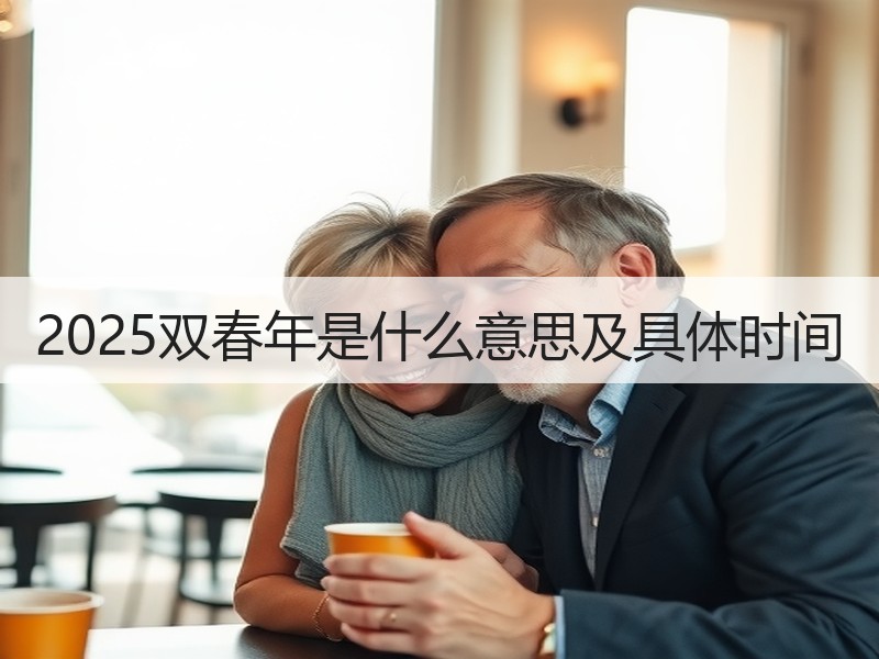 2025双春年是什么意思及具体时间