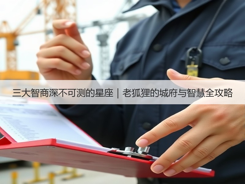 三大智商深不可测的星座｜老狐狸的城府与智慧全攻略