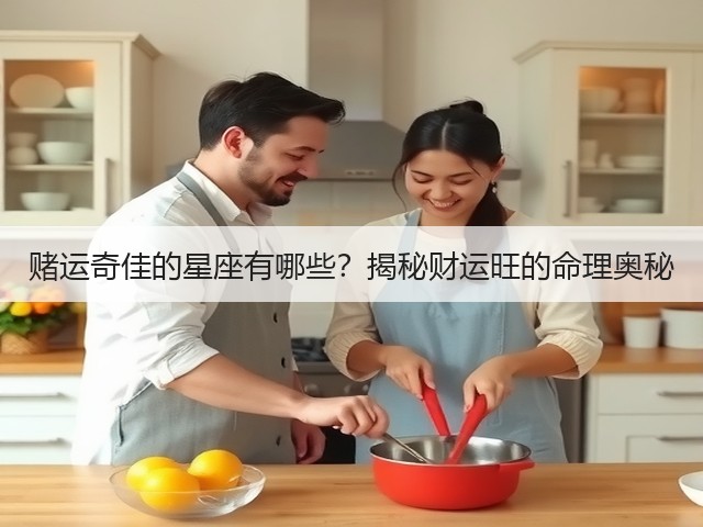 赌运奇佳的星座有哪些?揭秘财运旺的命理奥秘(图1) 赌运奇佳的星座有哪些?揭秘财运旺的命理奥秘(图1)