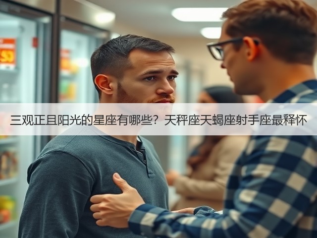 三观正且阳光的星座有哪些？天秤座天蝎座射手座最释怀(图2)