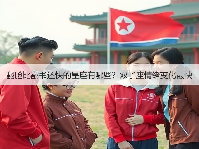 翻脸比翻书还快的星座有哪些？双子座情绪变化最快(图1)