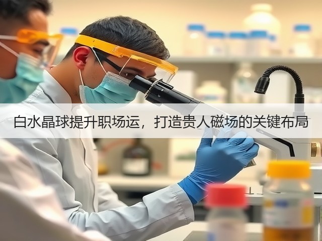 白水晶球提升职场运,打造贵人磁场的关键布局(图2) 白水晶球提升职场运,打造贵人磁场的关键布局(图2)