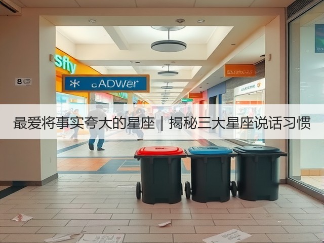 最爱将事实夸大的星座|揭秘三大星座说话习惯(图1) 最爱将事实夸大的星座|揭秘三大星座说话习惯(图1)