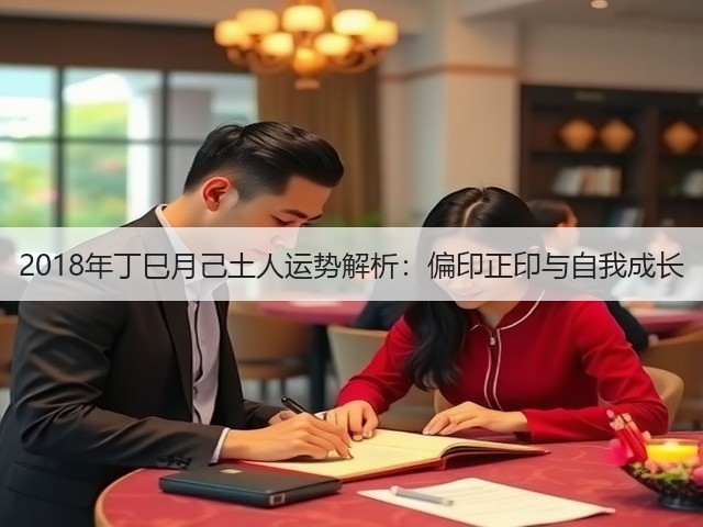 2018年丁巳月己土人运势解析：偏印正印与自我成长(图1)