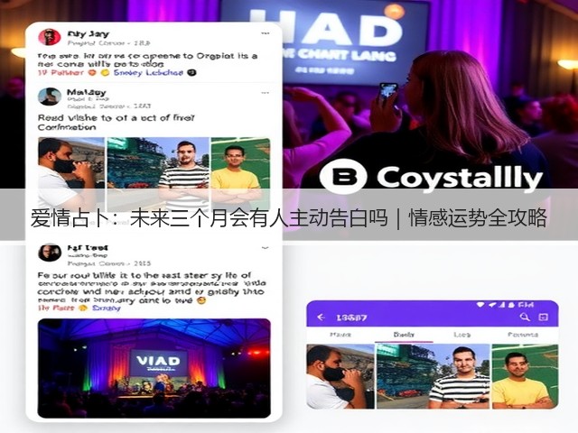 爱情占卜：未来三个月会有人主动告白吗｜情感运势全攻略(图2)