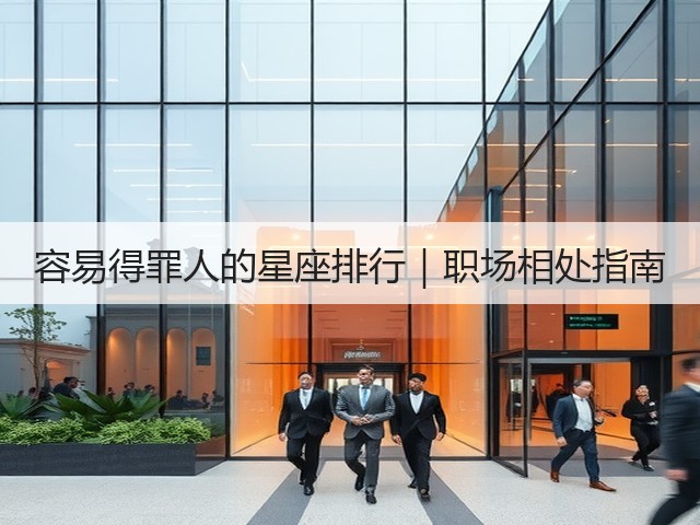 容易得罪人的星座排行|职场相处指南(图3) 容易得罪人的星座排行|职场相处指南(图3)