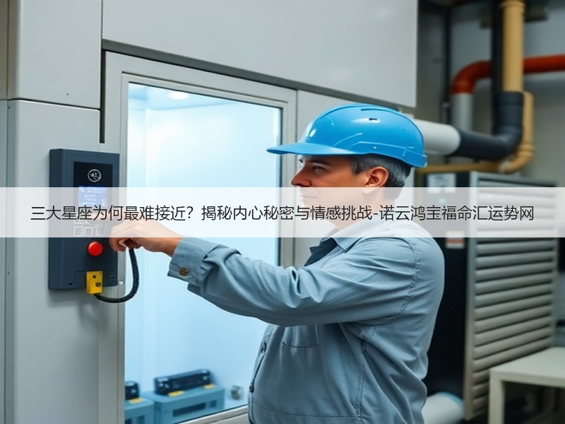 三大星座为何最难接近？揭秘内心秘密与情感挑战-诺云鸿宝福命汇运势网