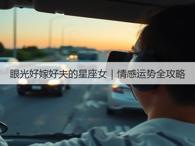 眼光好嫁好夫的星座女|情感运势全攻略(图3) 眼光好嫁好夫的星座女|情感运势全攻略(图3)