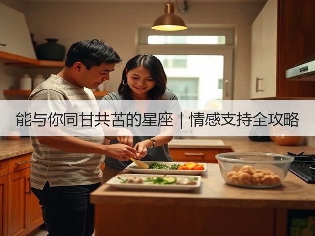 能与你同甘共苦的星座｜情感支持全攻略(图1)