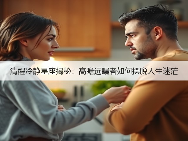 清醒冷静星座揭秘:高瞻远瞩者如何摆脱人生迷茫(图1) 清醒冷静星座揭秘:高瞻远瞩者如何摆脱人生迷茫(图1)