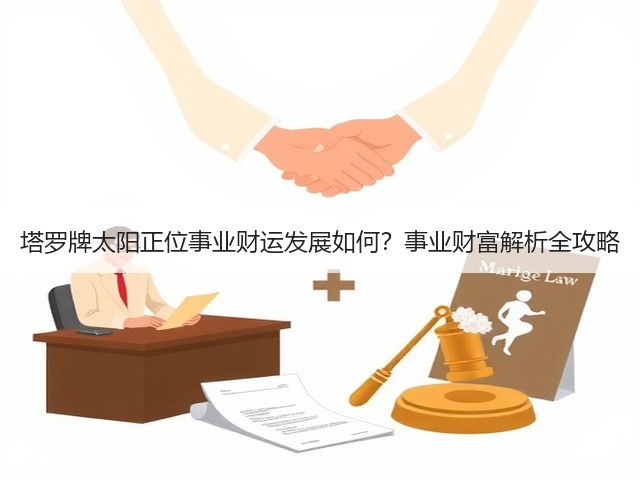 塔罗牌太阳正位事业财运发展如何？事业财富解析全攻略(图1)
