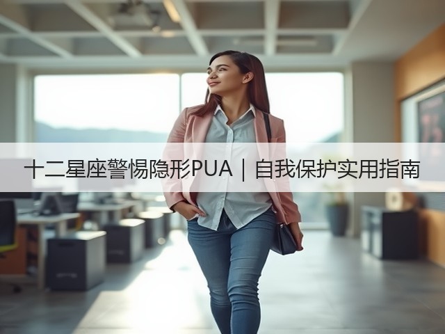 十二星座警惕隐形PUA|自我保护实用指南(图3) 十二星座警惕隐形PUA|自我保护实用指南(图3)