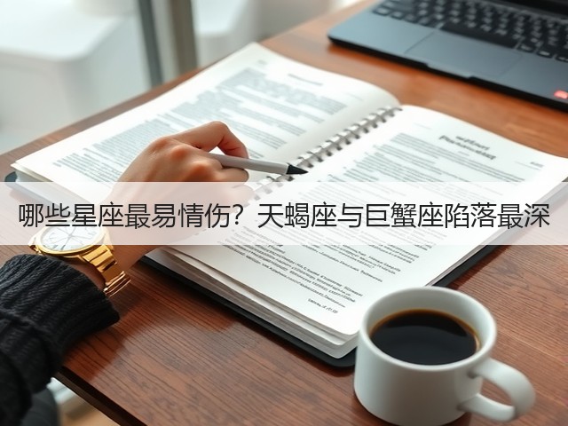 哪些星座最易情伤？天蝎座与巨蟹座陷落最深(图2)