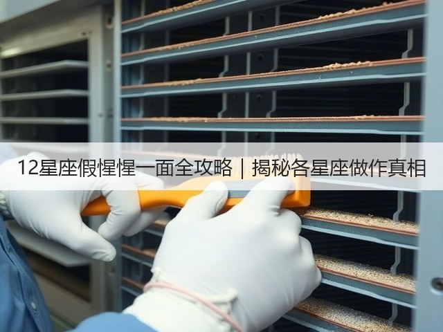 12星座假惺惺一面全攻略|揭秘各星座做作真相(图3) 12星座假惺惺一面全攻略|揭秘各星座做作真相(图3)