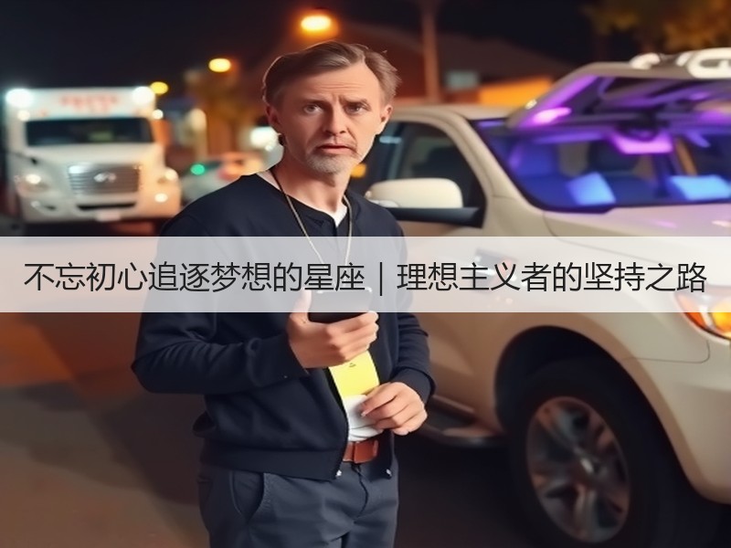 不忘初心追逐梦想的星座｜理想主义者的坚持之路