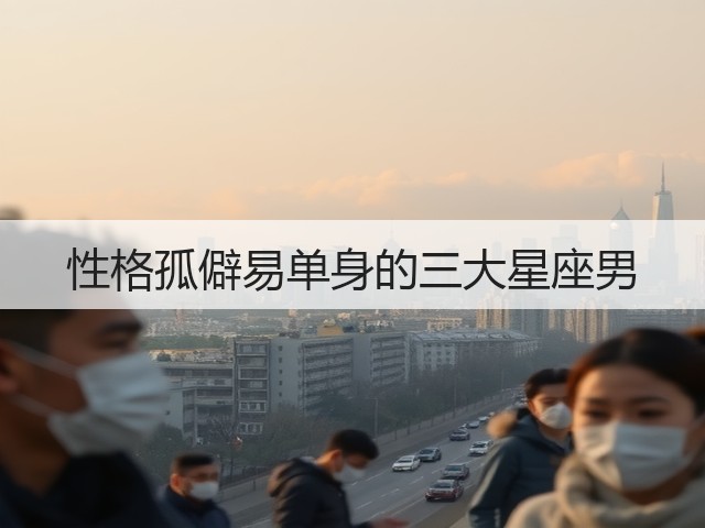 性格孤僻易单身的三大星座男(图3) 性格孤僻易单身的三大星座男(图3)