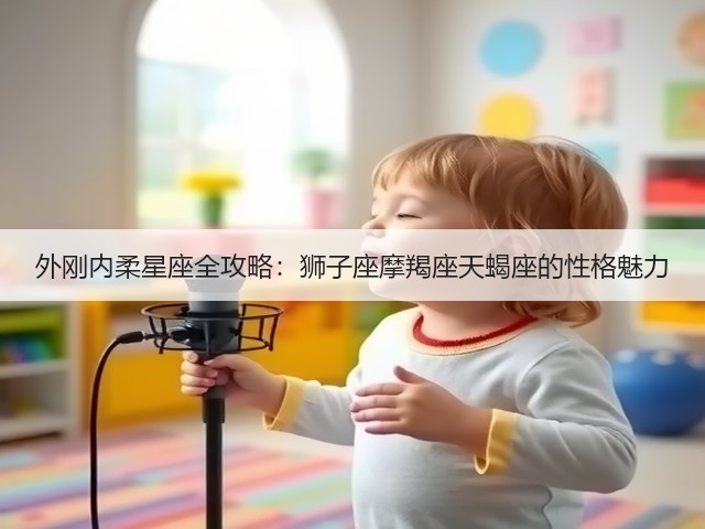 外刚内柔星座全攻略:狮子座摩羯座天蝎座的性格魅力(图3) 外刚内柔星座全攻略:狮子座摩羯座天蝎座的性格魅力(图3)