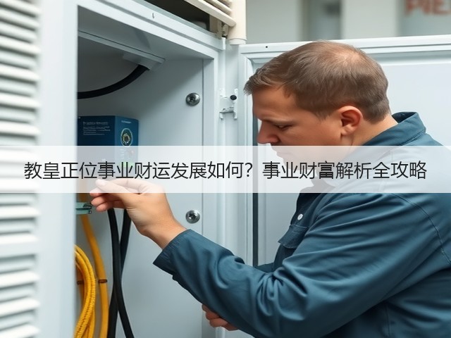 教皇正位事业财运发展如何?事业财富解析全攻略(图1) 教皇正位事业财运发展如何?事业财富解析全攻略(图1)