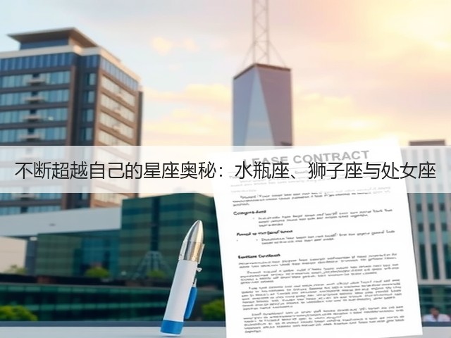 不断超越自己的星座奥秘：水瓶座、狮子座与处女座(图3)