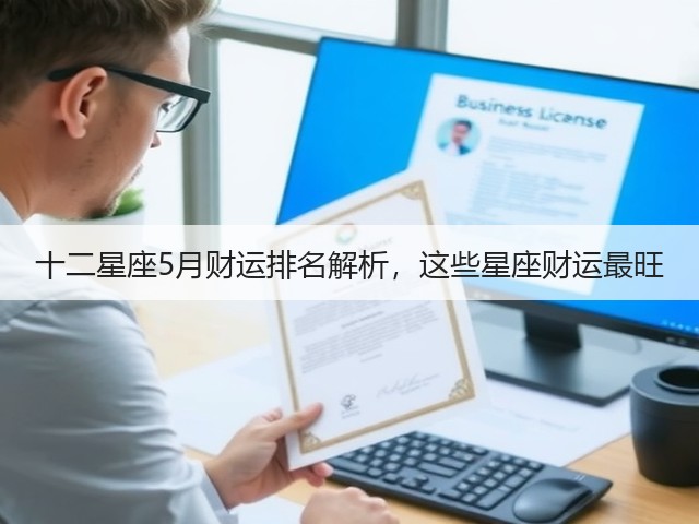 十二星座5月财运排名解析,这些星座财运最旺(图1) 十二星座5月财运排名解析,这些星座财运最旺(图1)