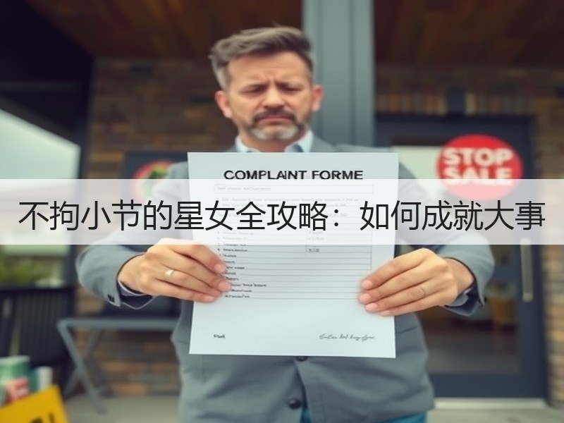 不拘小节的星女全攻略：如何成就大事