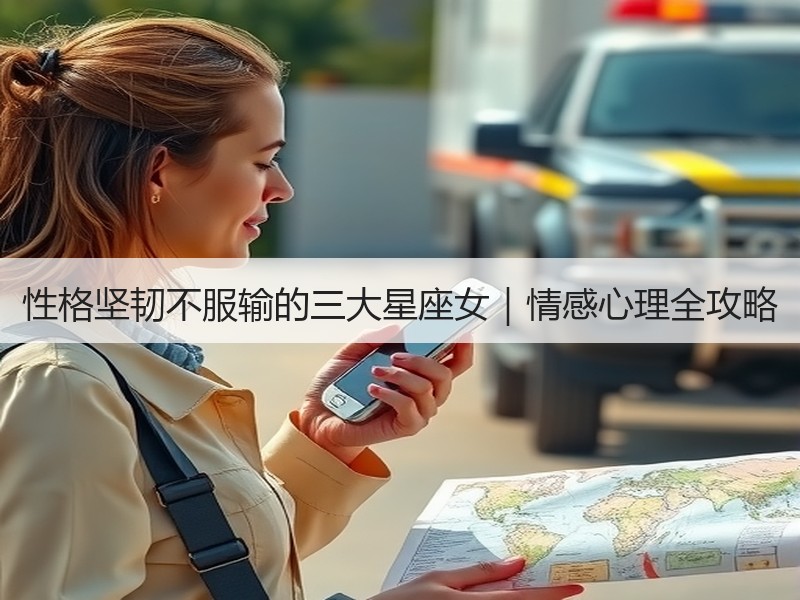 性格坚韧不服输的三大星座女｜情感心理全攻略