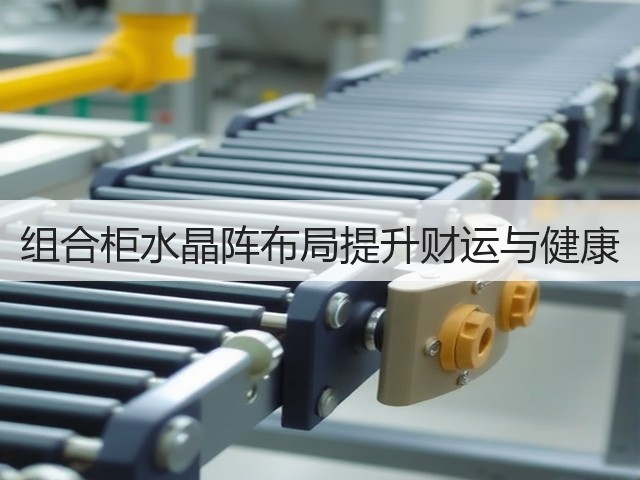 组合柜水晶阵布局提升财运与健康(图2)