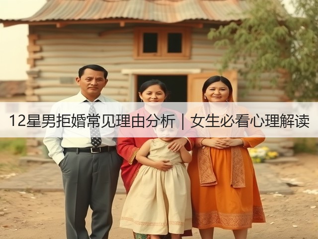 12星男拒婚常见理由分析|女生必看心理解读(图3) 12星男拒婚常见理由分析|女生必看心理解读(图3)