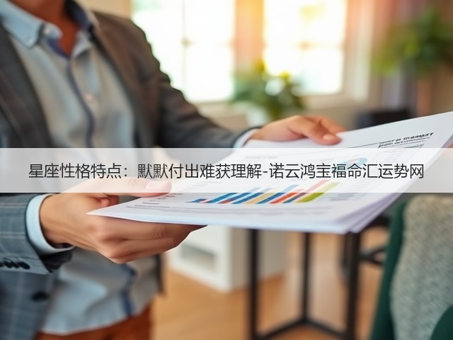 星座性格特点:默默付出难获理解-诺云鸿宝福命汇运势网(图1) 星座性格特点:默默付出难获理解-诺云鸿宝福命汇运势网(图1)