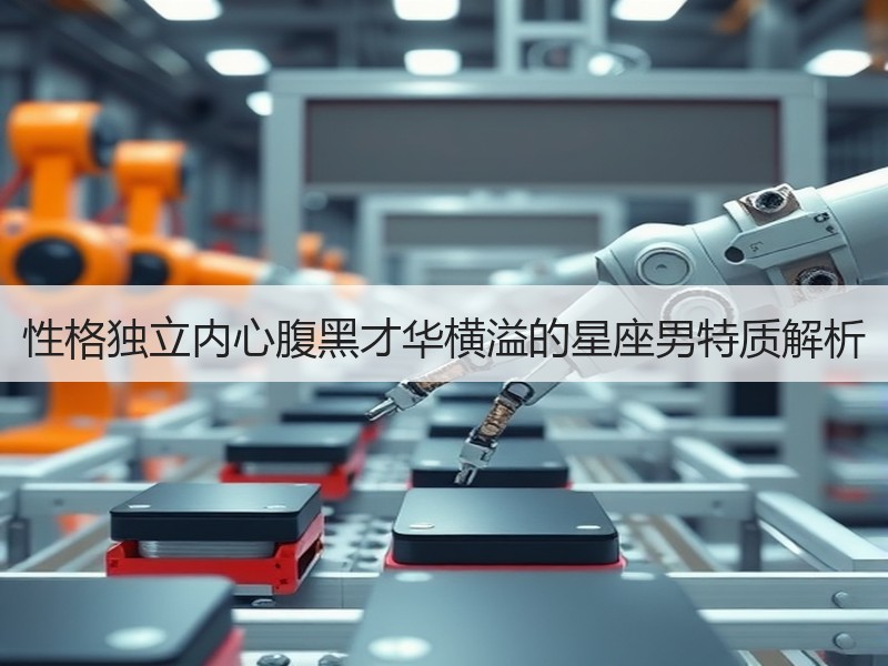 性格独立内心腹黑才华横溢的星座男特质解析