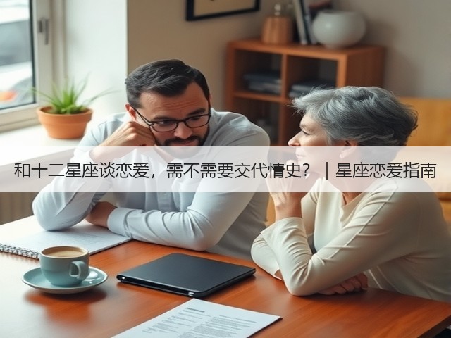 和十二星座谈恋爱,需不需要交代情史?|星座恋爱指南(图2) 和十二星座谈恋爱,需不需要交代情史?|星座恋爱指南(图2)