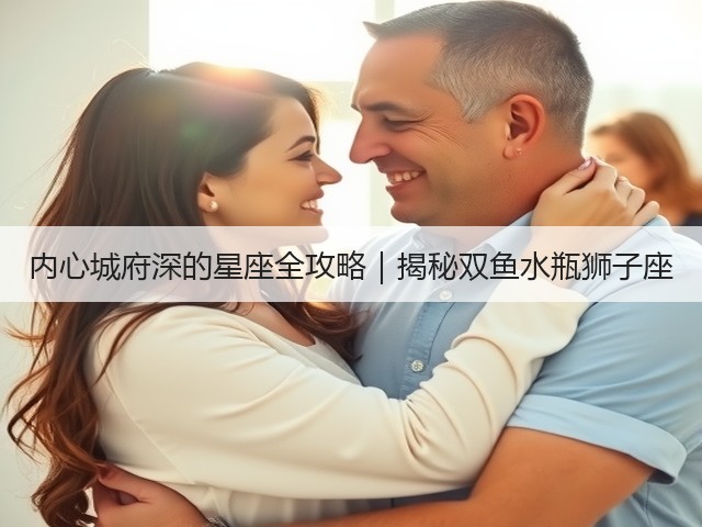 内心城府深的星座全攻略|揭秘双鱼水瓶狮子座(图3) 内心城府深的星座全攻略|揭秘双鱼水瓶狮子座(图3)