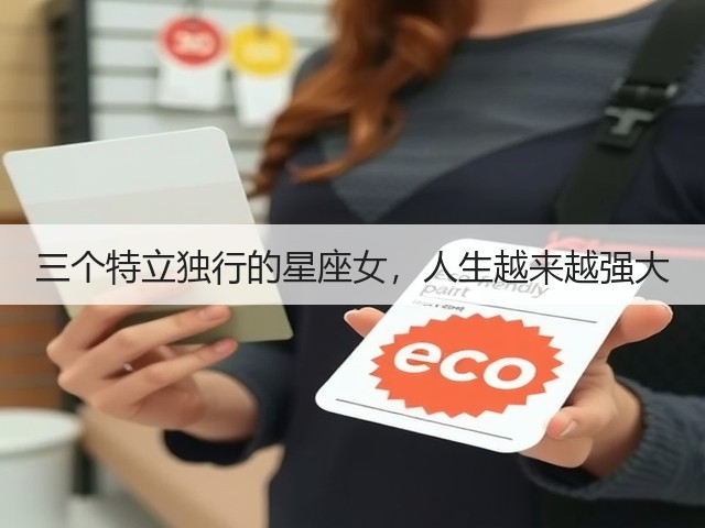 三个特立独行的星座女，人生越来越强大(图3)