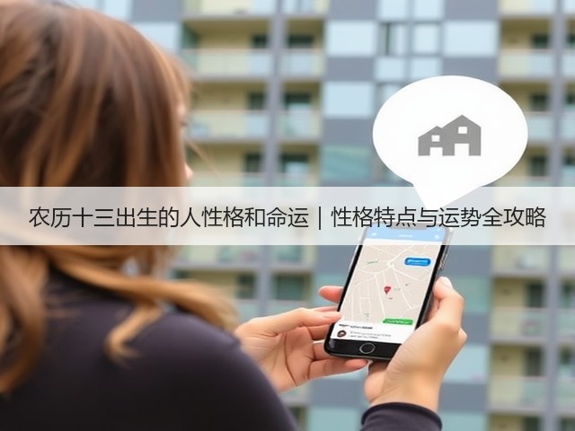 农历十三出生的人性格和命运|性格特点与运势全攻略(图2) 农历十三出生的人性格和命运|性格特点与运势全攻略(图2)