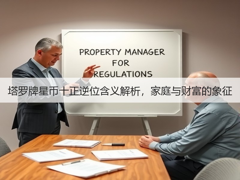 塔罗牌星币十正逆位含义解析，家庭与财富的象征