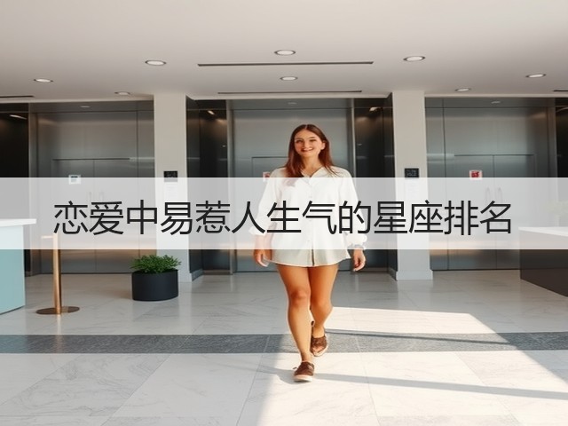 恋爱中易惹人生气的星座排名(图2) 恋爱中易惹人生气的星座排名(图2)