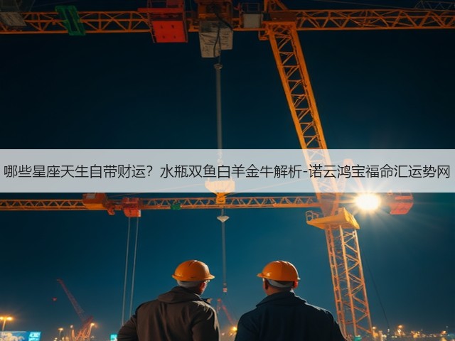哪些星座天生自带财运?水瓶双鱼白羊金牛解析-诺云鸿宝福命汇运势网(图1) 哪些星座天生自带财运?水瓶双鱼白羊金牛解析-诺云鸿宝福命汇运势网(图1)