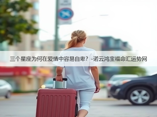三个星座为何在爱情中容易自卑？-诺云鸿宝福命汇运势网(图3)