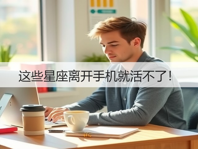 这些星座离开手机就活不了!(图1) 这些星座离开手机就活不了!(图1)