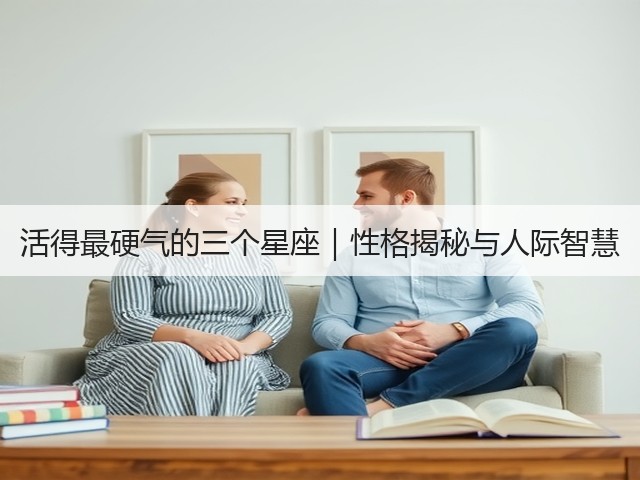 活得最硬气的三个星座|性格揭秘与人际智慧(图2) 活得最硬气的三个星座|性格揭秘与人际智慧(图2)