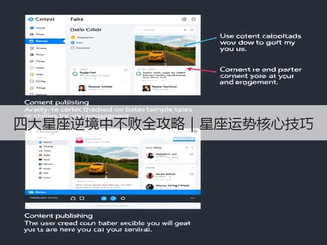 四大星座逆境中不败全攻略|星座运势核心技巧(图3) 四大星座逆境中不败全攻略|星座运势核心技巧(图3)