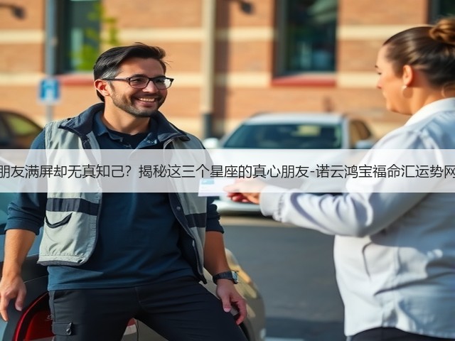 朋友满屏却无真知己？揭秘这三个星座的真心朋友-诺云鸿宝福命汇运势网(图1)