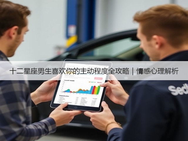 十二星座男生喜欢你的主动程度全攻略｜情感心理解析(图2)