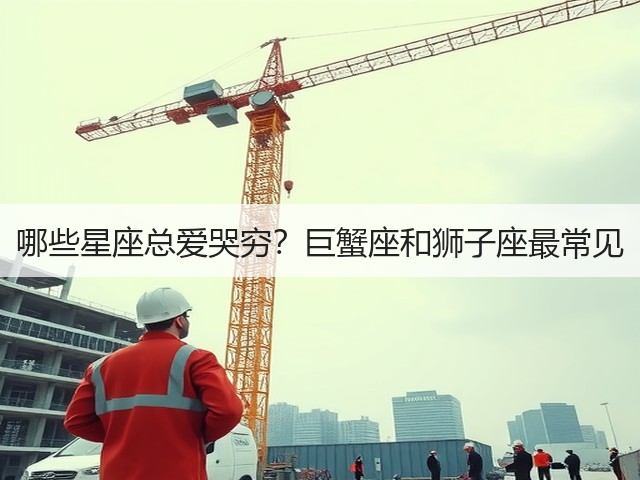 哪些星座总爱哭穷?巨蟹座和狮子座最常见(图3) 哪些星座总爱哭穷?巨蟹座和狮子座最常见(图3)